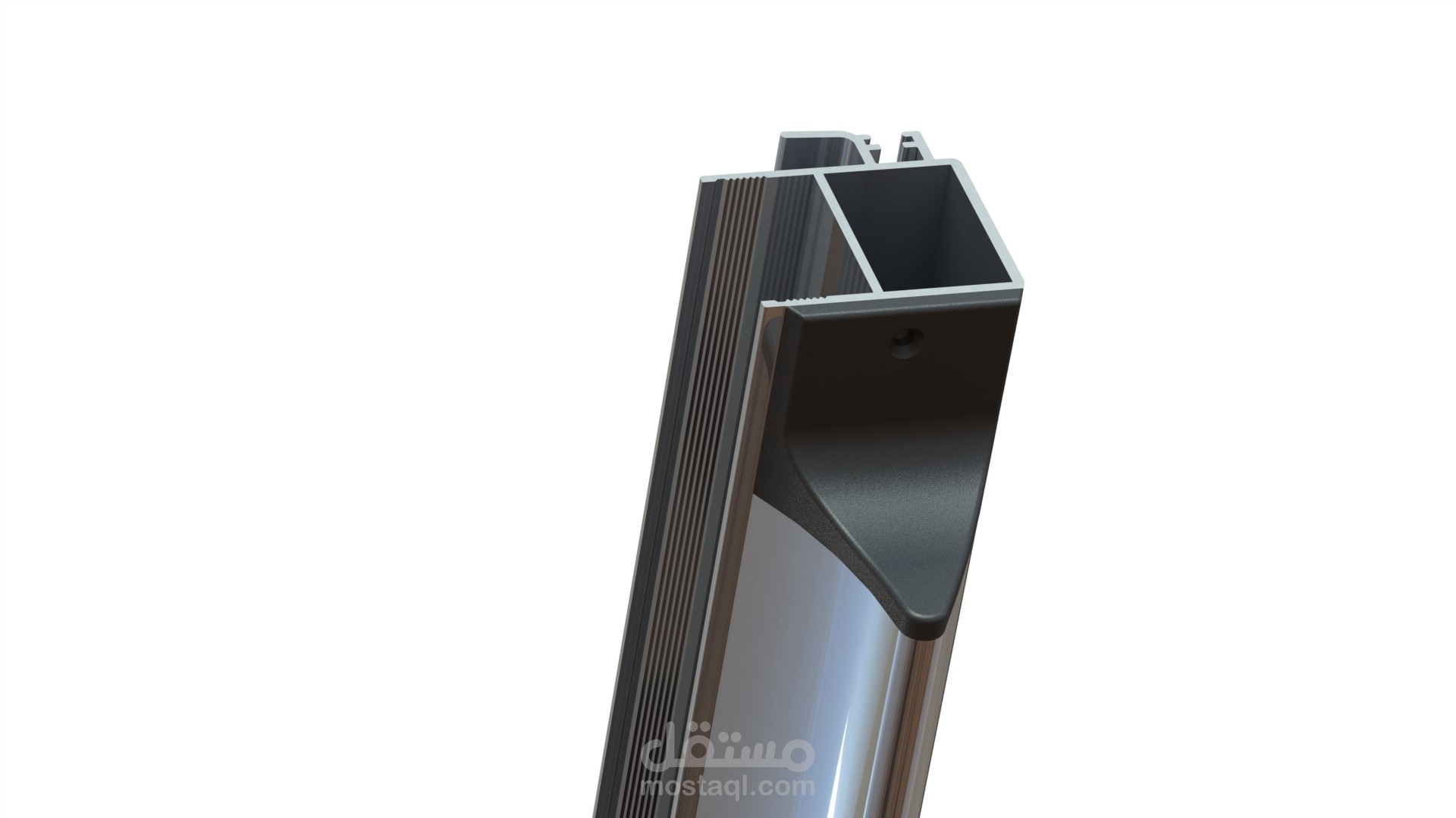 تصميم منتج end cap  و اسطمبة ( قالب حقن )