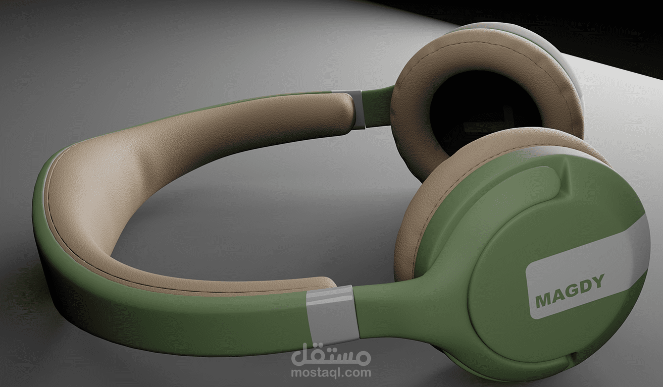 تصميم Headphone ثلاثي الابعاد