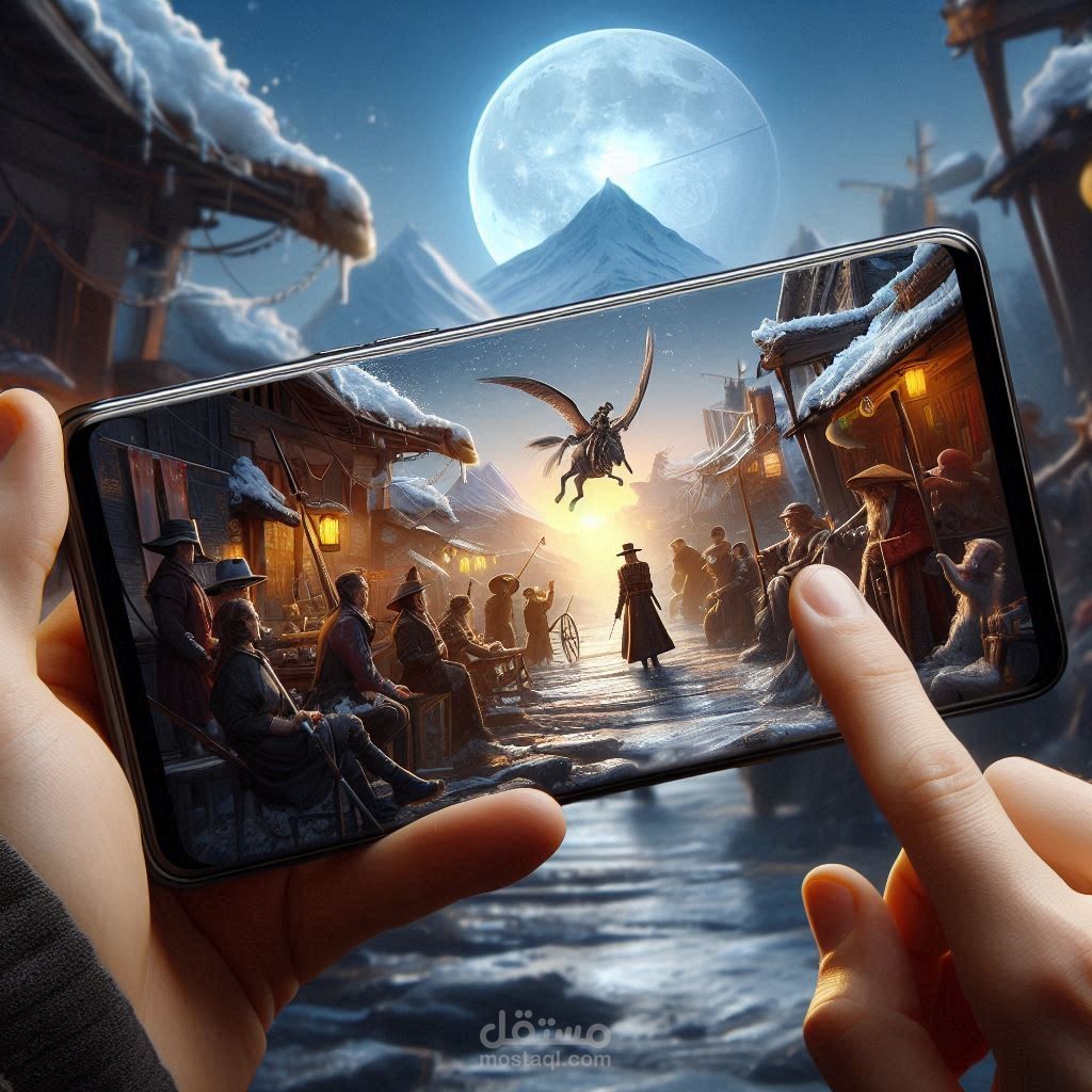 إعلان عن موبايل عالى التميز