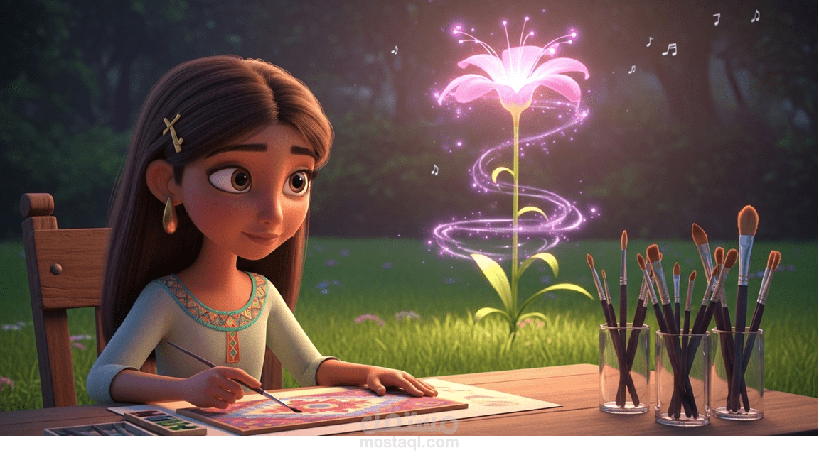 عينة قصة كرتونية للاطفال