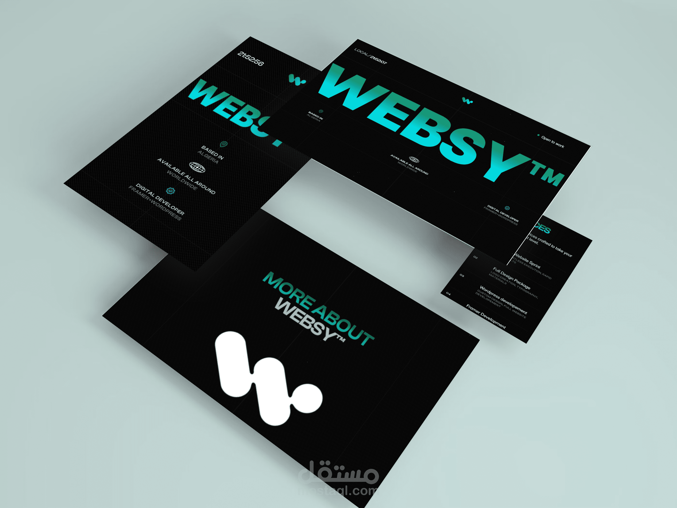 Websy – الموقع الرسمي لوكالة تصميم المواقع الخاصة بي