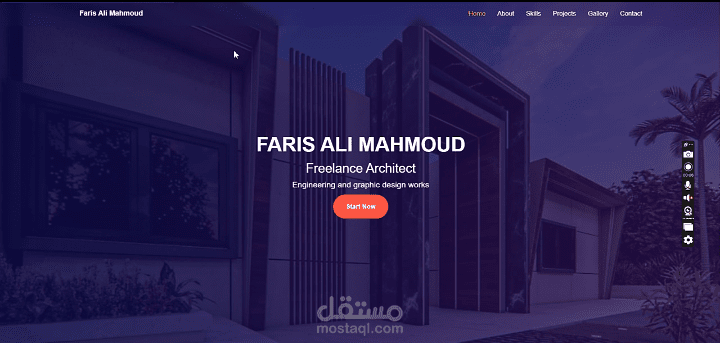Portfolio website
