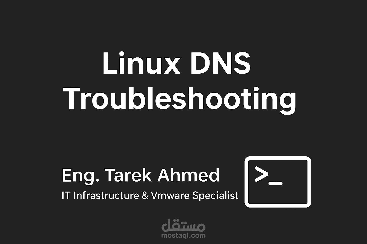 حل مشكلة DNS في نظام Linux