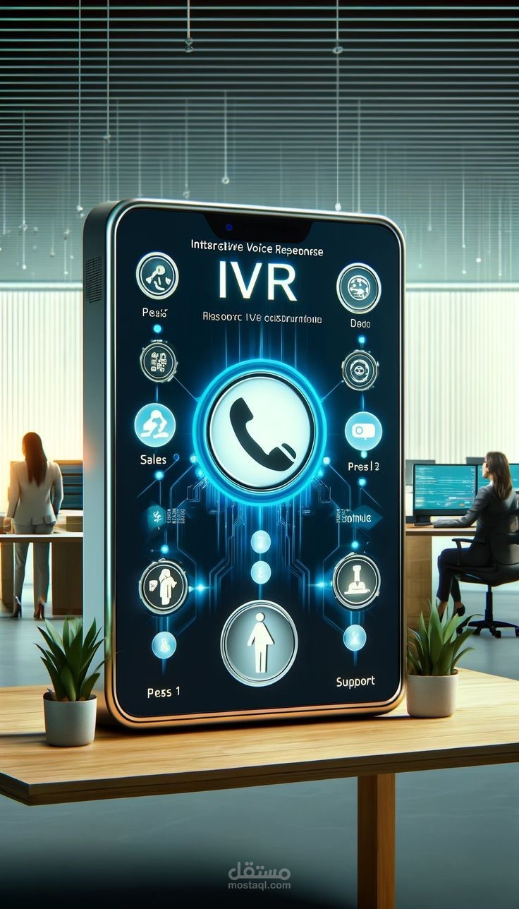 نموذج لرد الي تلقائي بصوتي ( غير رسمي) IVR
