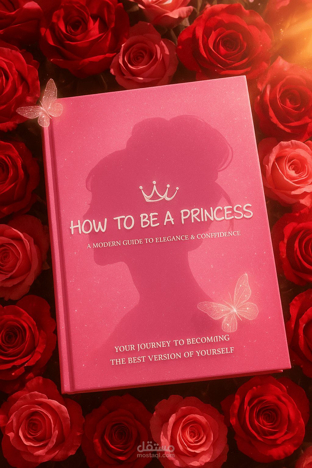 How To Be Princess Cover book + Mouckup