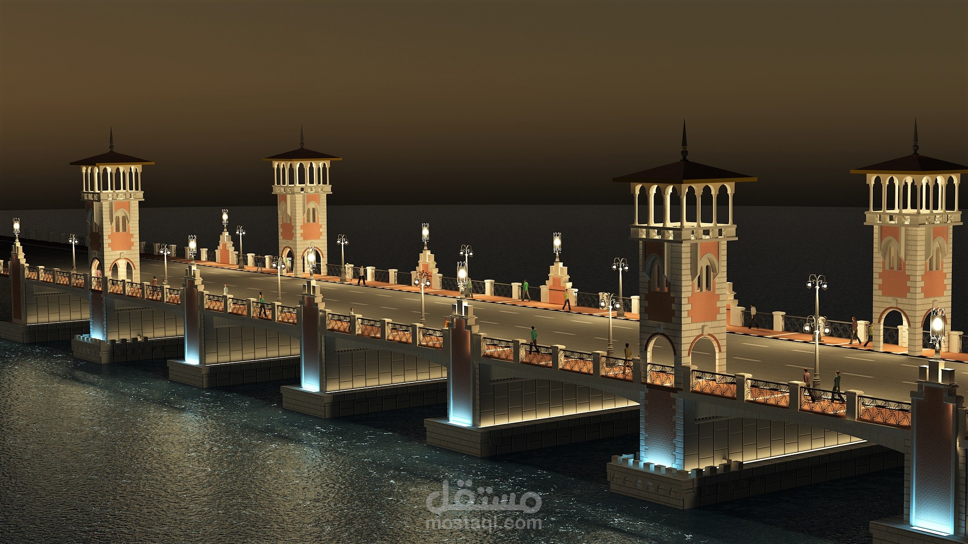 تصميم لكوبرى ستانلى