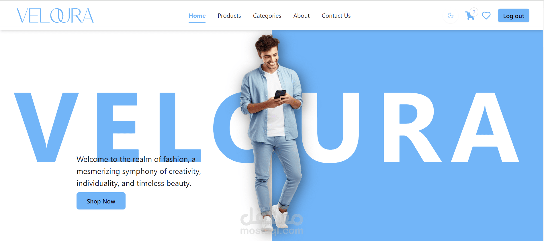 Vendo Clothes Site Project By React Js