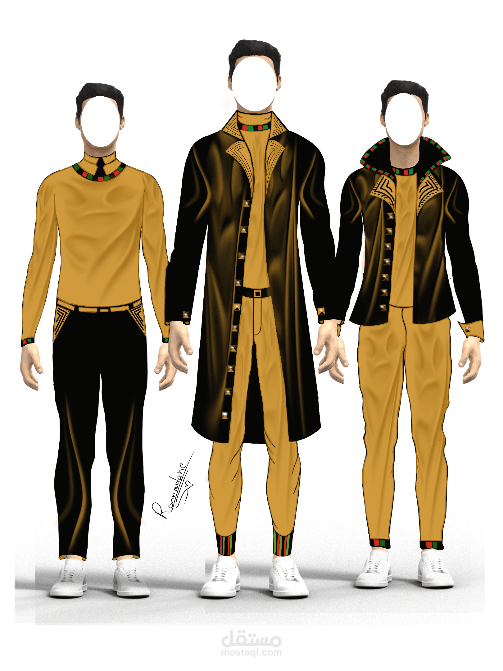 روح تازناخت – مجموعة رجالية مستوحاة من تراث الزرابي المغربية