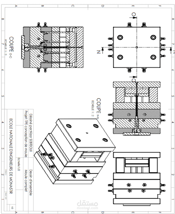 Plastic injection mold design