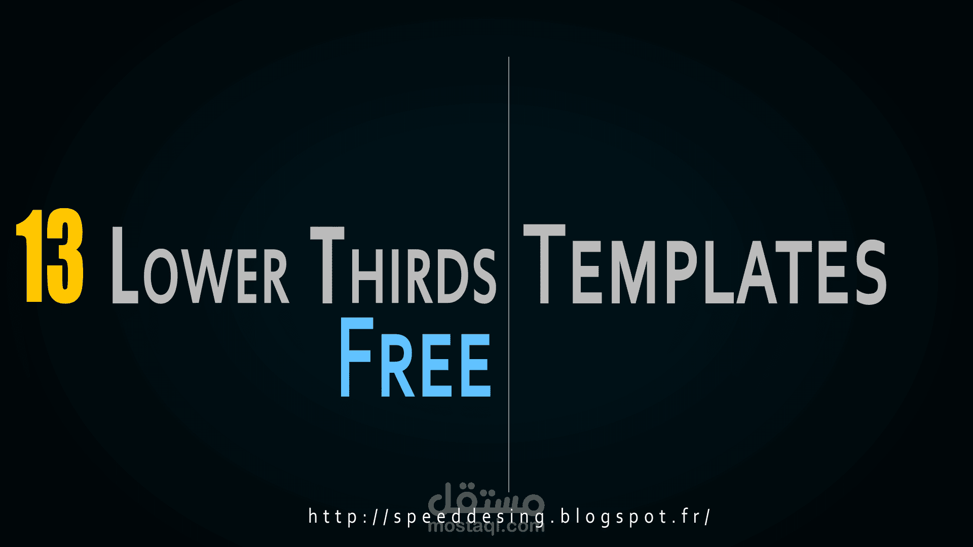 Free Pack Lower Thirds After effects