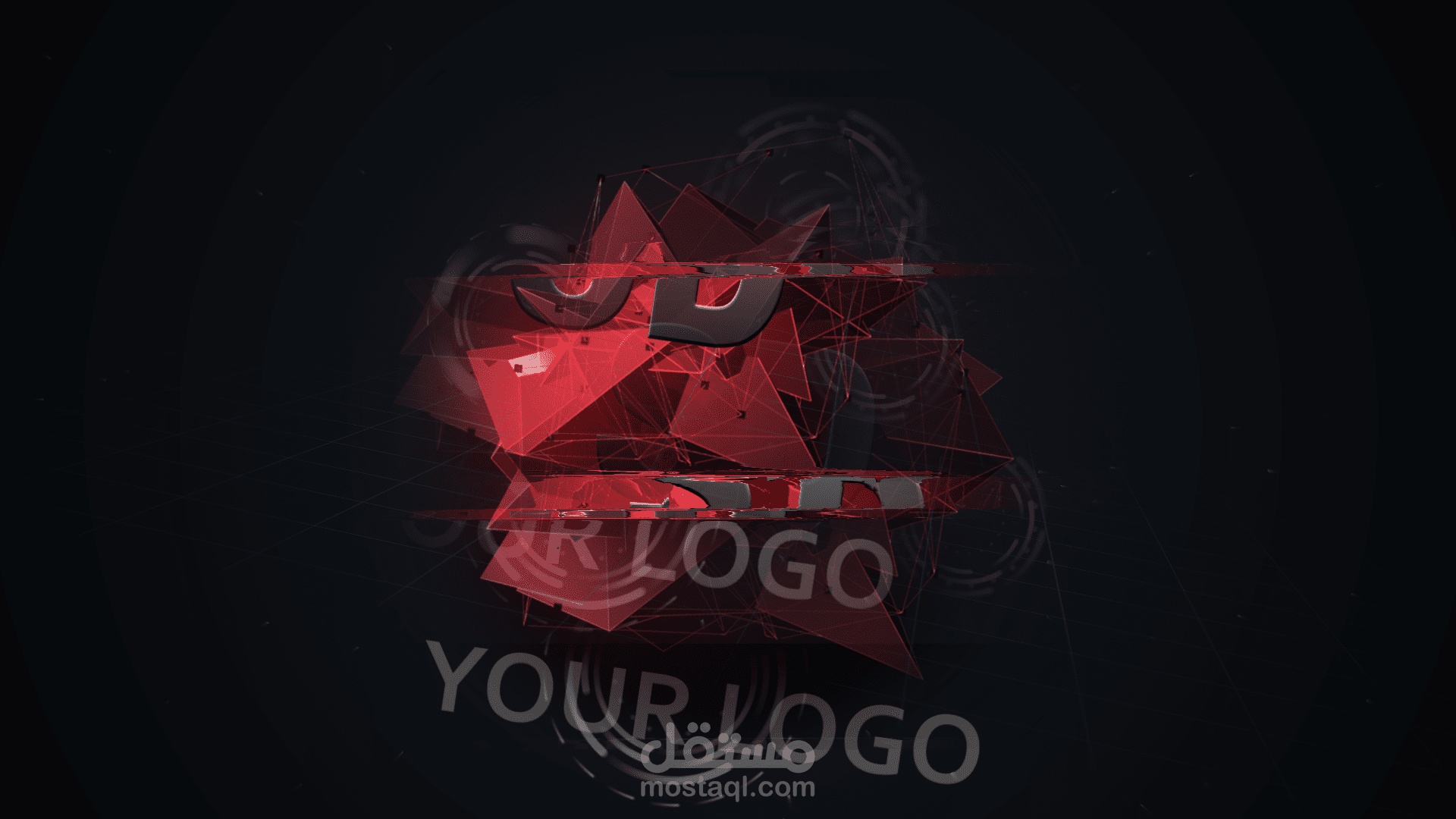 shape gltch polygons