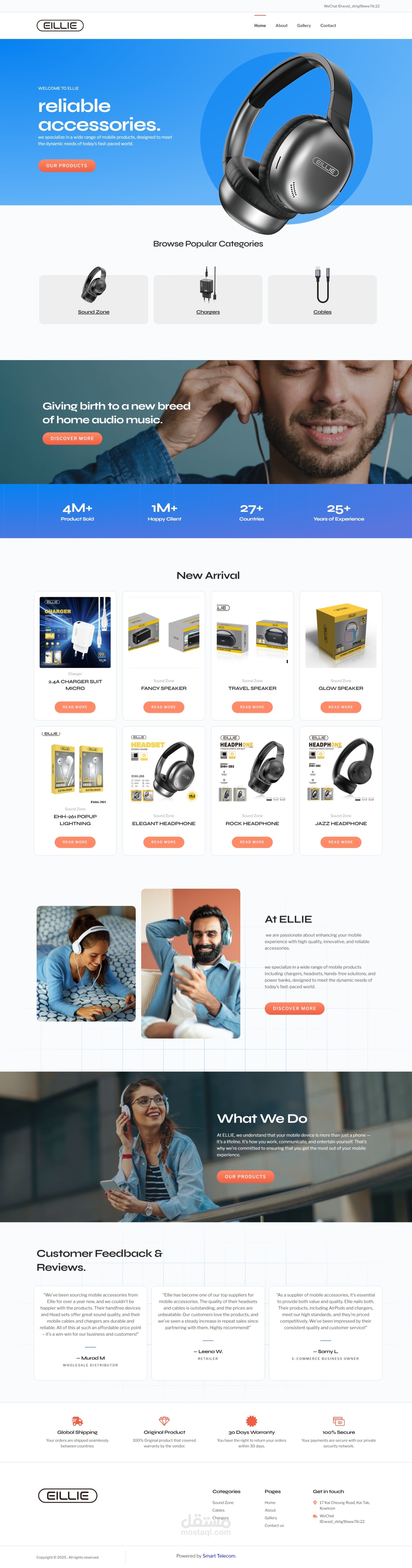 ُEcommerce WordPress Website