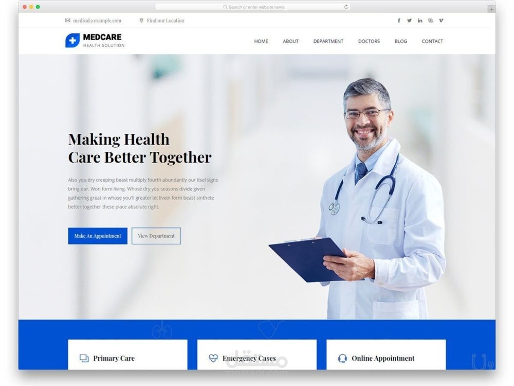 clinic website