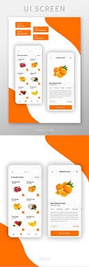 mobile application ecommerce fruits