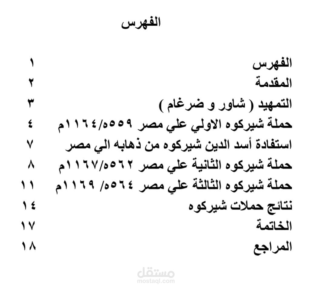 حملات شريكو على مصر