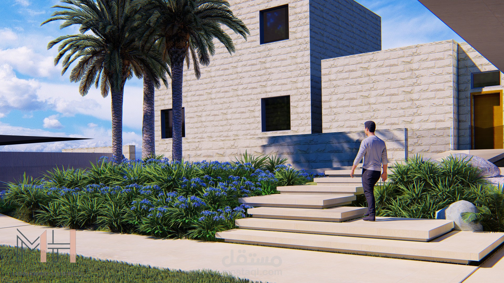 تصميم حديقة منزلية