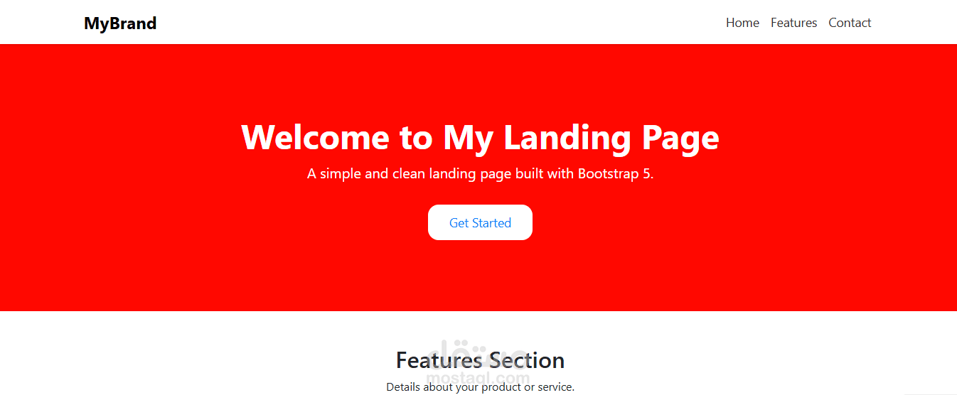كتابة صفحة هبوط Landing Page احترافية