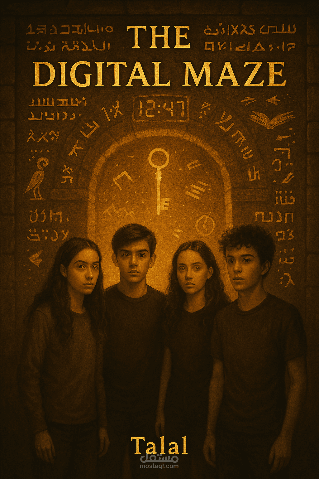 كتابة وترجمة قصة مغامرات للمراهقين – The Digital Maze