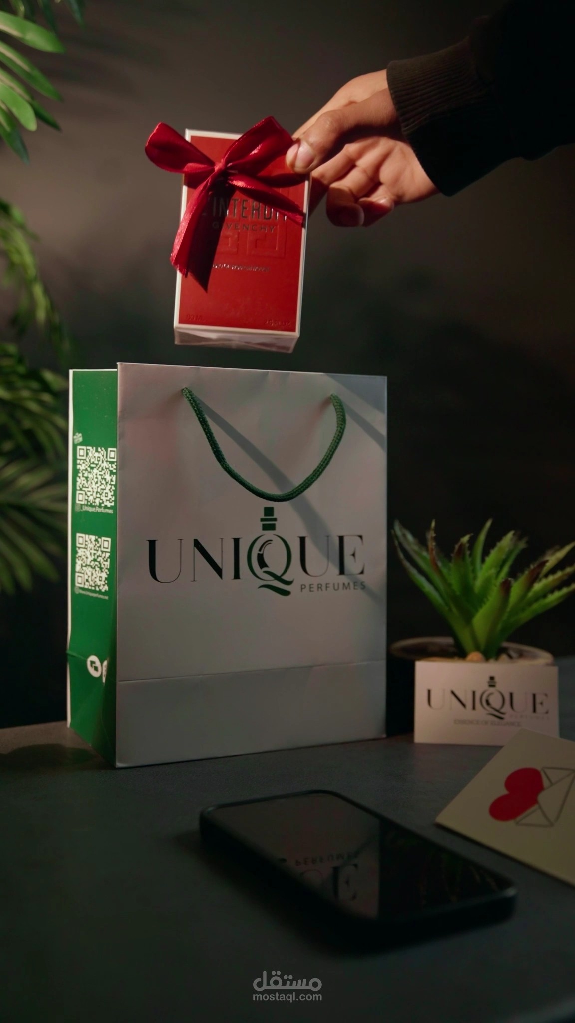 Video for perfume brand