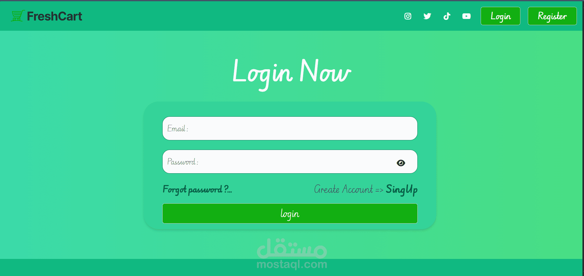 موقع متجر إلكتروني (eCommerce Website) باستخدام Angular وTailwind CSS