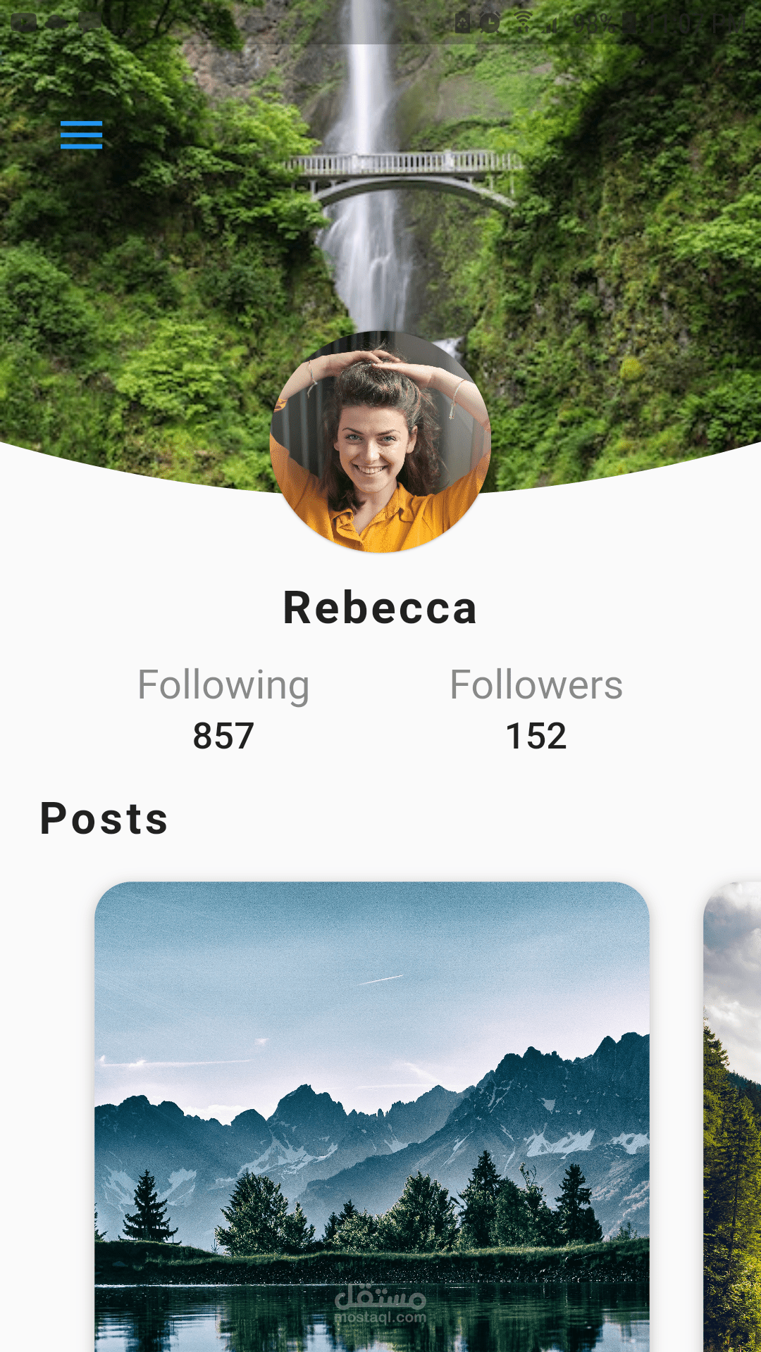 Social media application