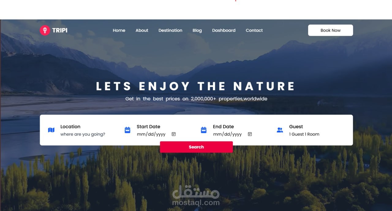Travel website