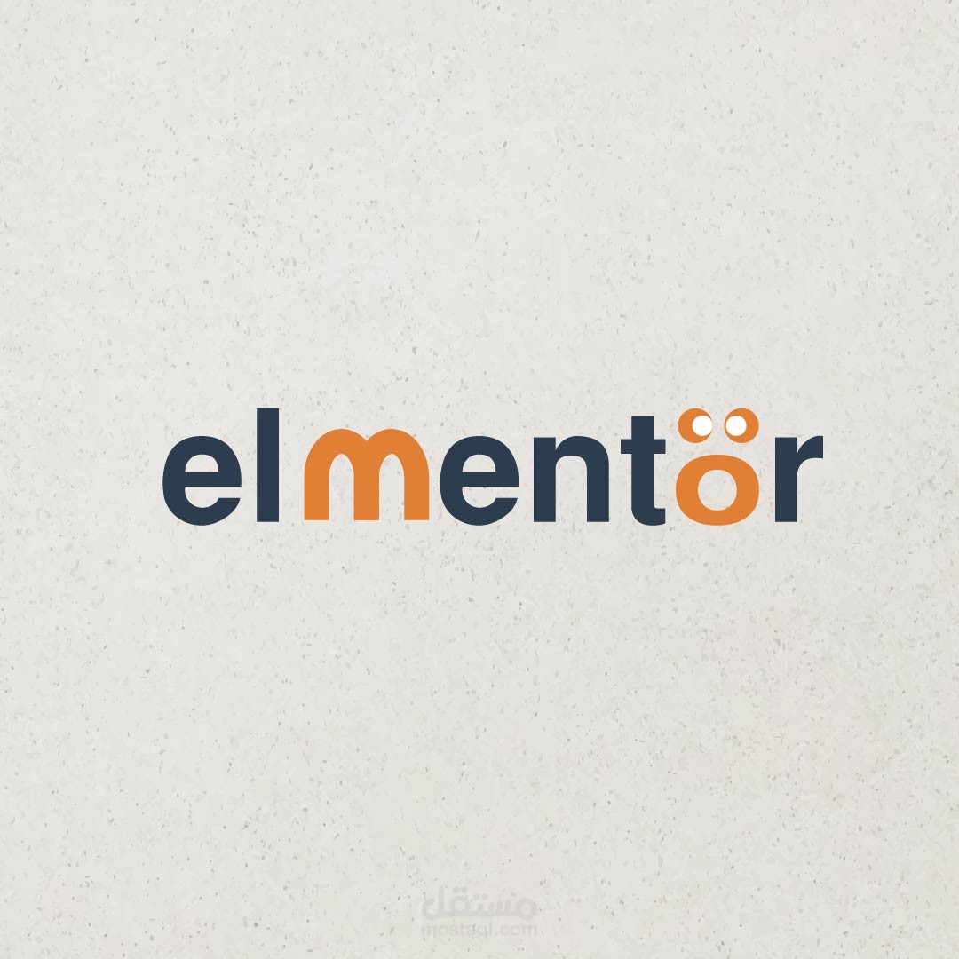 لوجو احترافى لبرنامج ارشال لمتعلم elmentor app