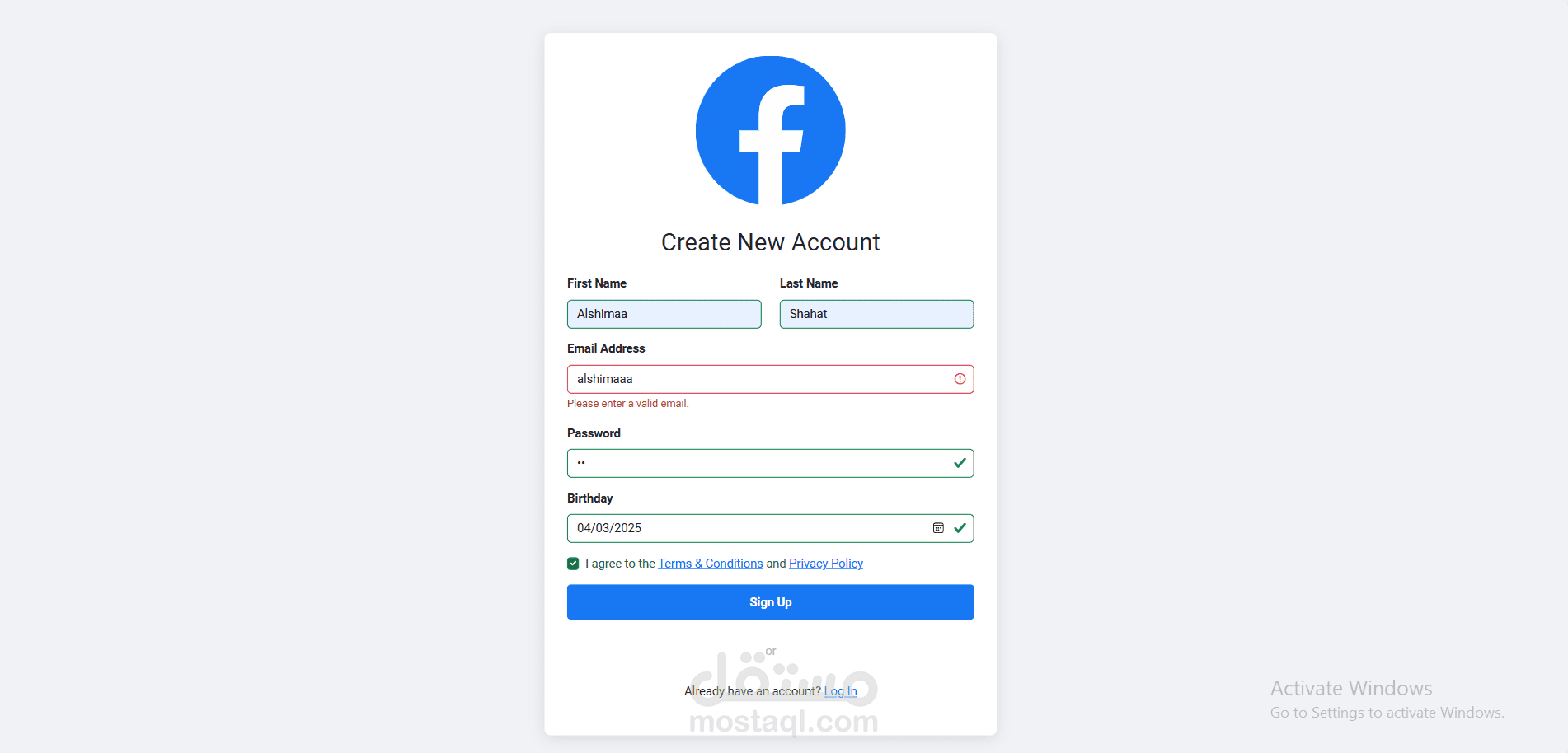واجهة موقع تواصل اجتماعي متكاملة (شبيه بفيسبوك) باستخدام Bootstrap 5
