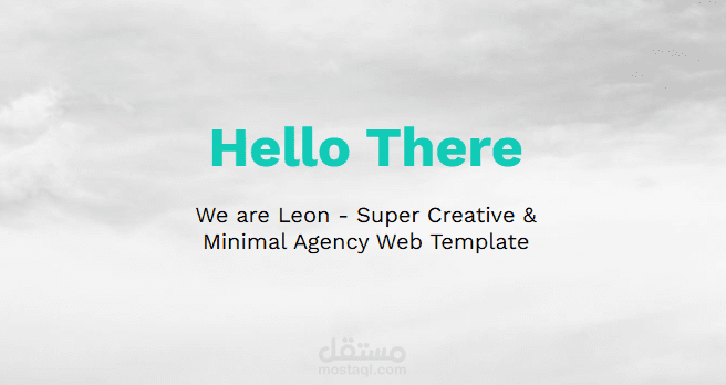 صفحة هبوط احترافية لعرض خدمات شركة صغيرة