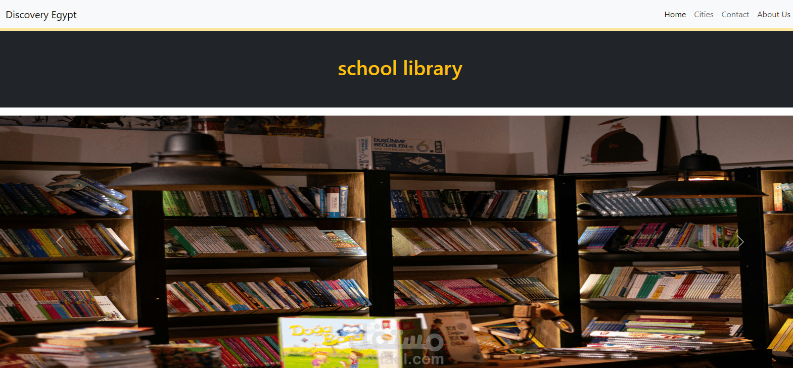 school library