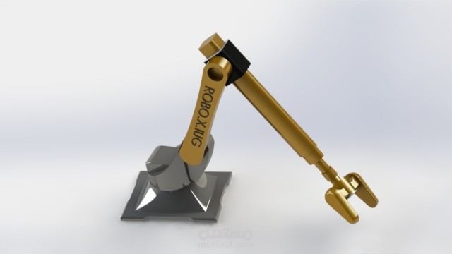 تصميم روبوت 6D