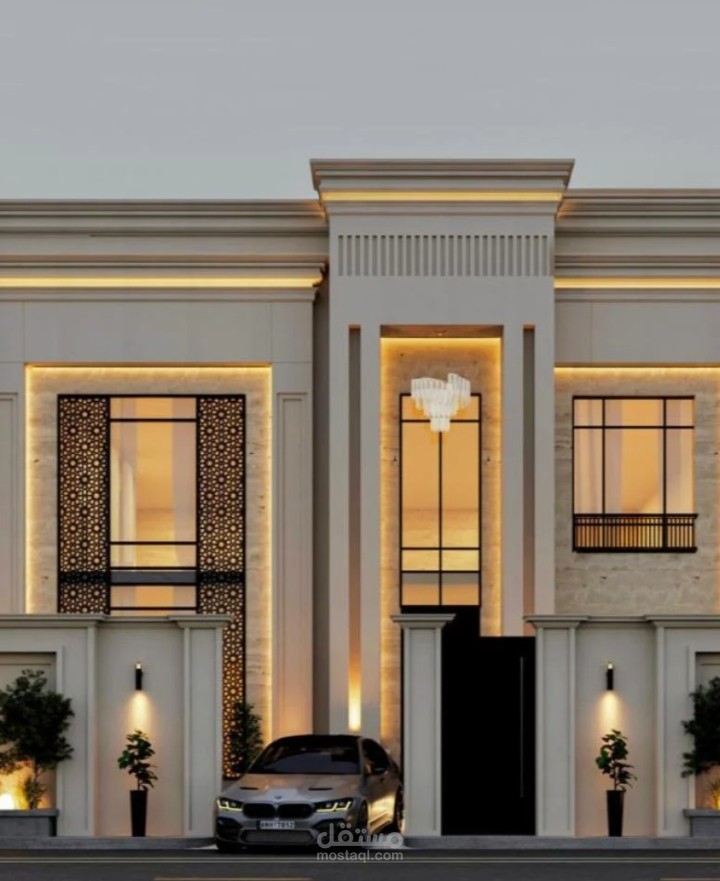 التصميم الكهربي فيلا سكنيه