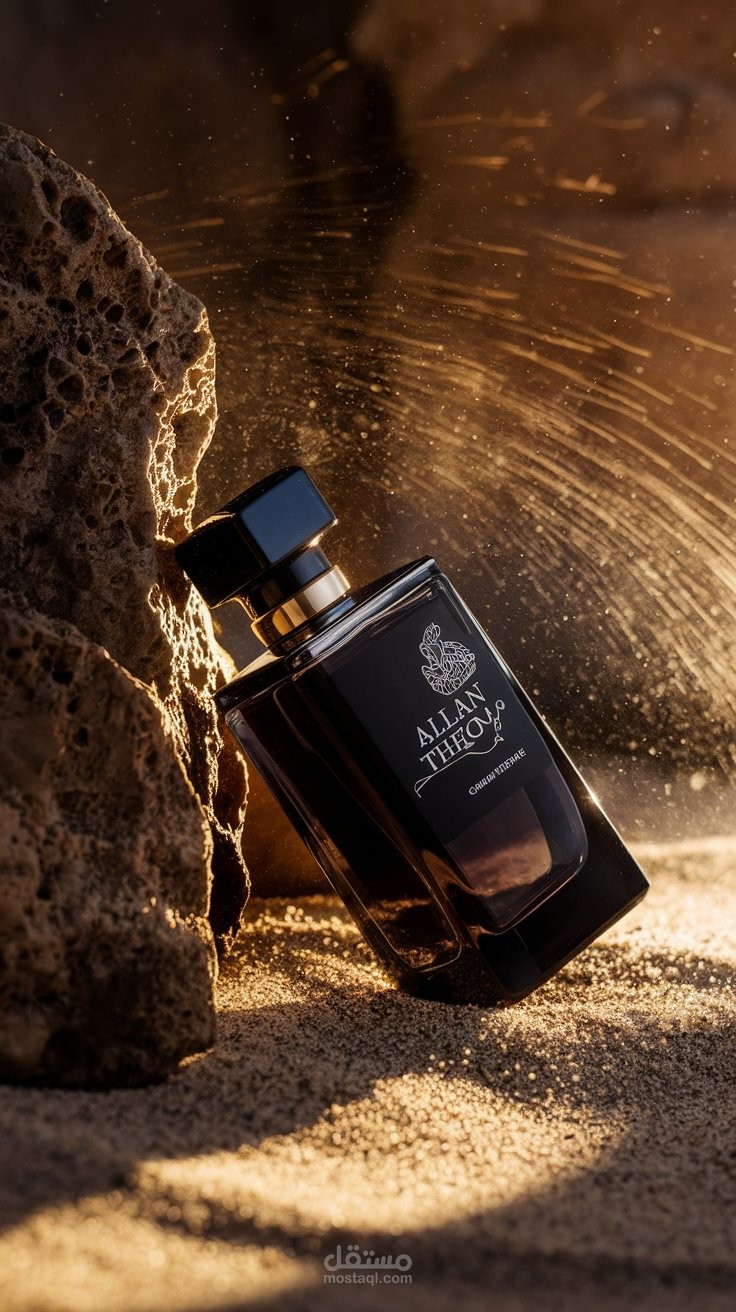 إعلان سينمائي ثلاثي الأبعاد لعطر فاخر