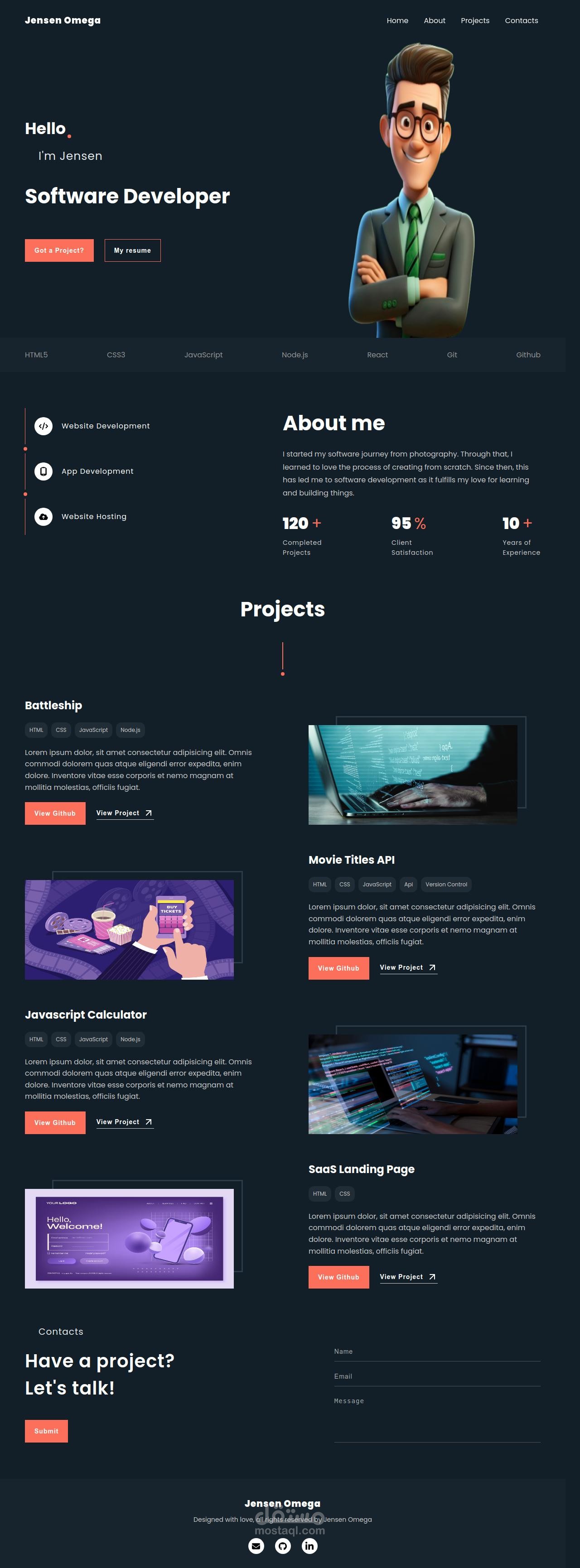 ملف شخصي تعليمي اثناء التدريس للطلاب – Portfolio (Easy Learn Academy)