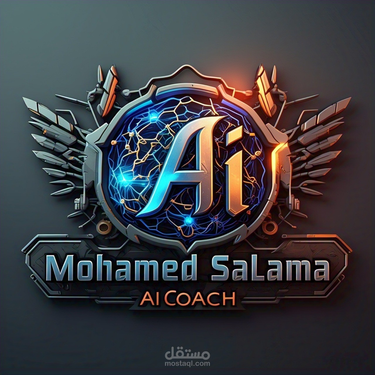 شعار للمدرب محمد سلامة