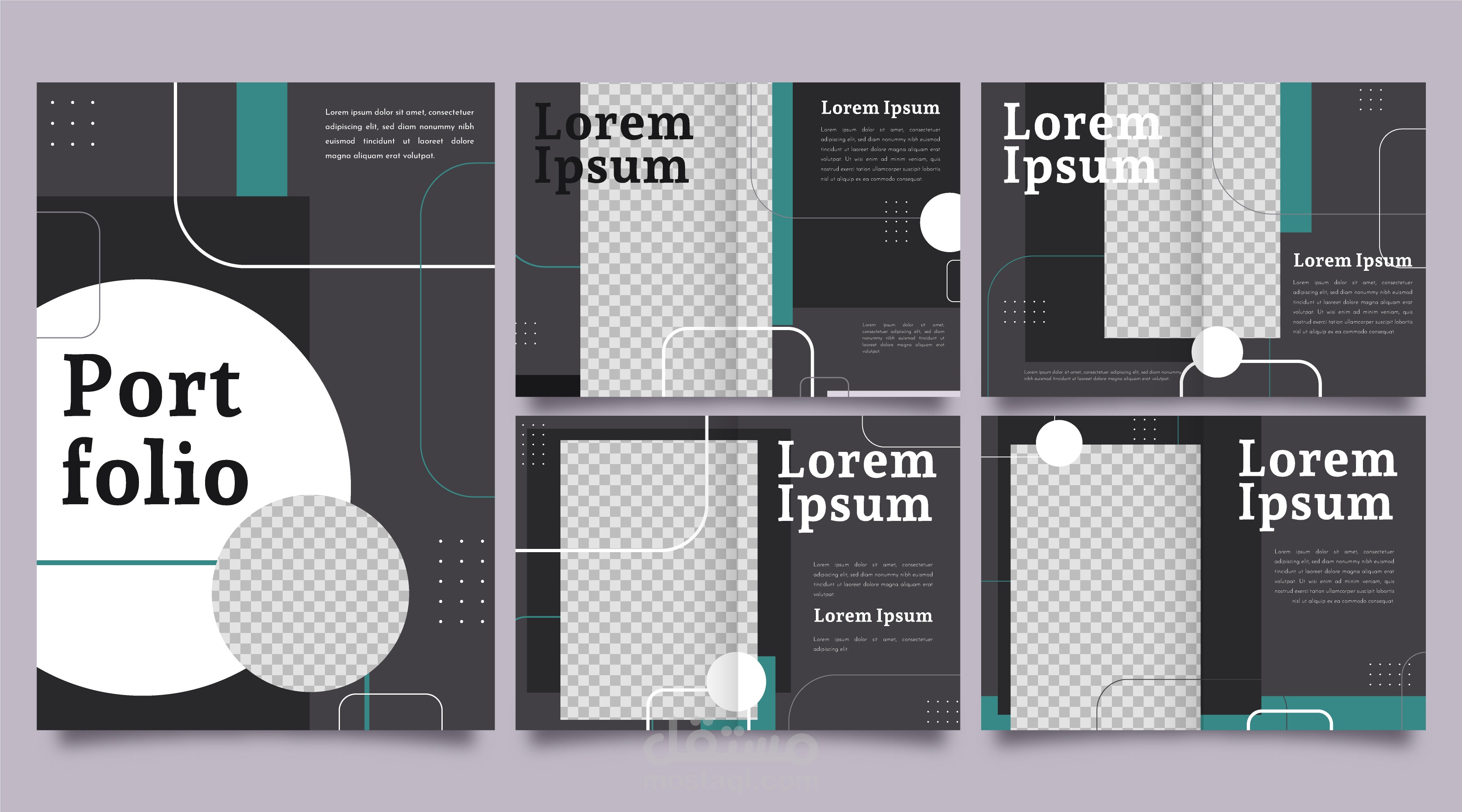 موقع شخصي (Portfolio Website) لعرض الأعمال