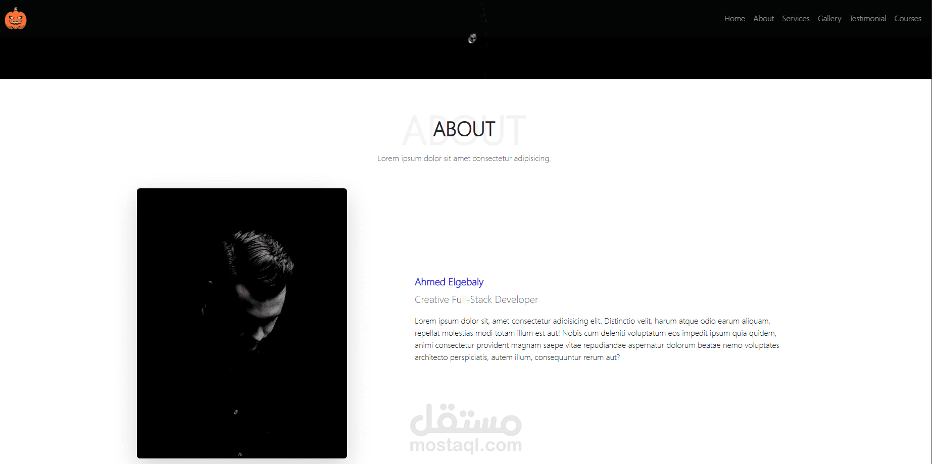 Bootstrap Demo Site