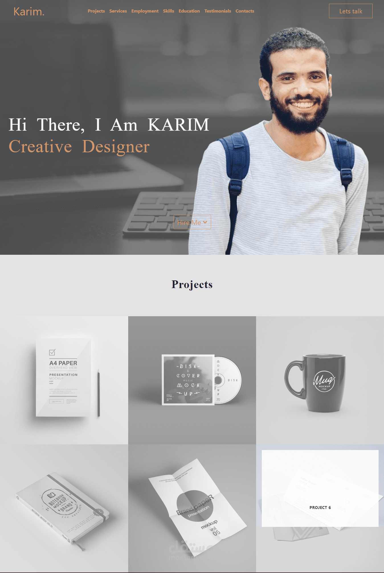 personal web site
