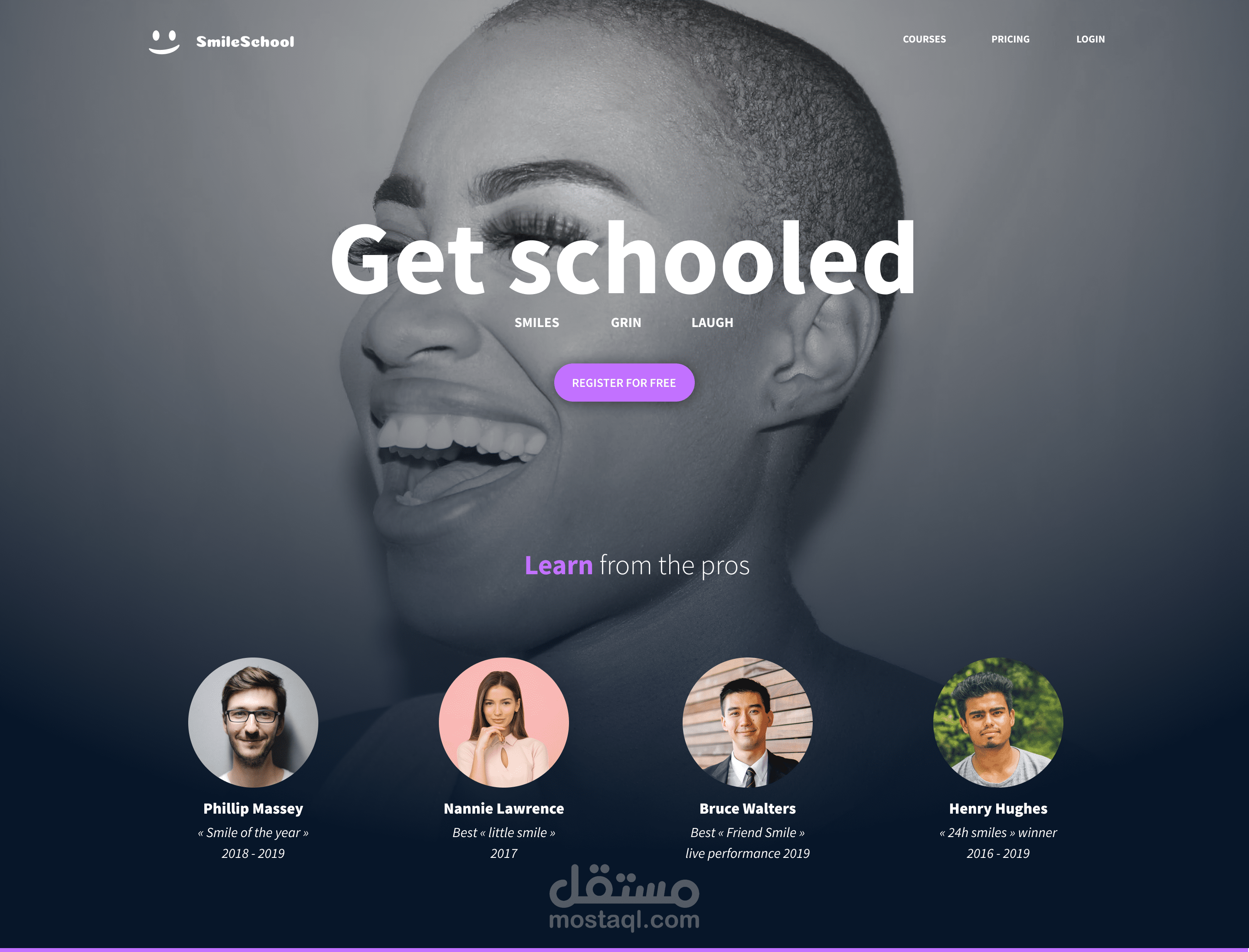 تحويل التصاميم من Figma إلى صفحات ويب متجاوبة باستخدام HTML, Css, JavaScript