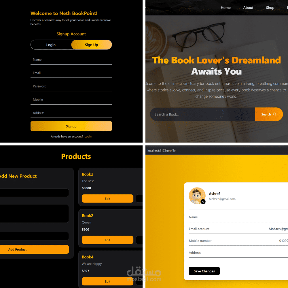 Book-store-App-Full Stack