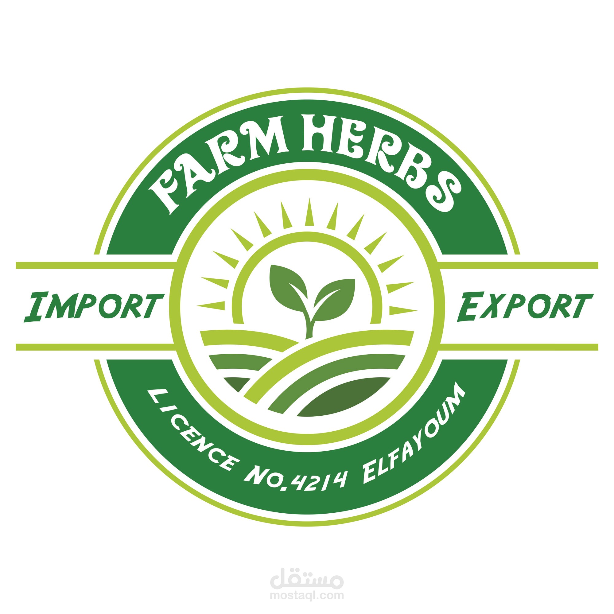 لوجو شركة FARM HERBS