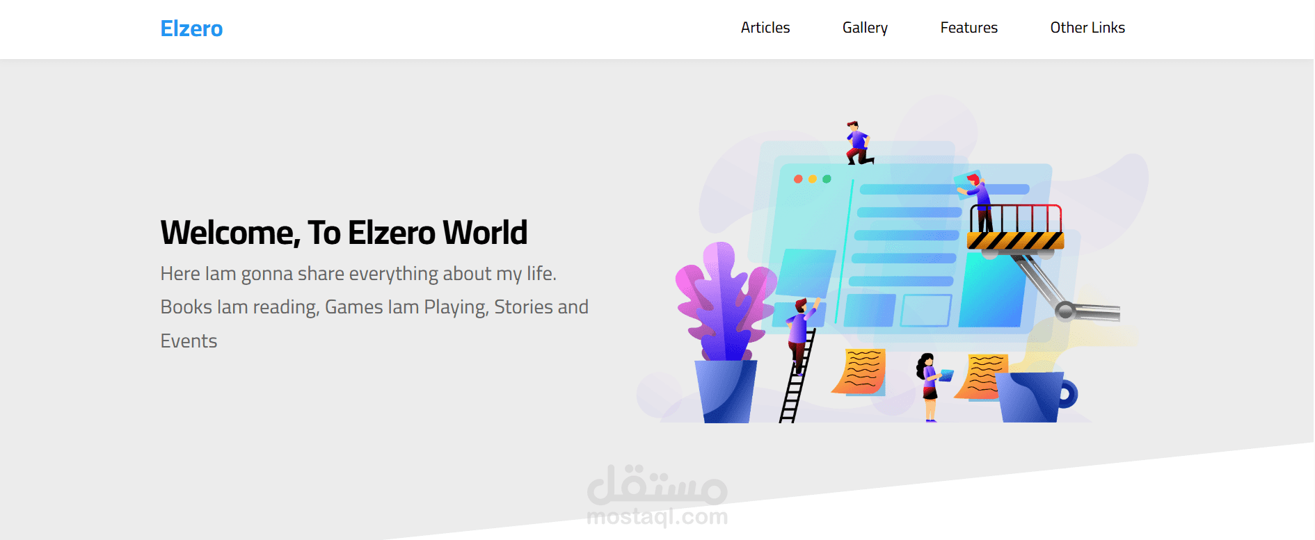 Modern & Responsive template