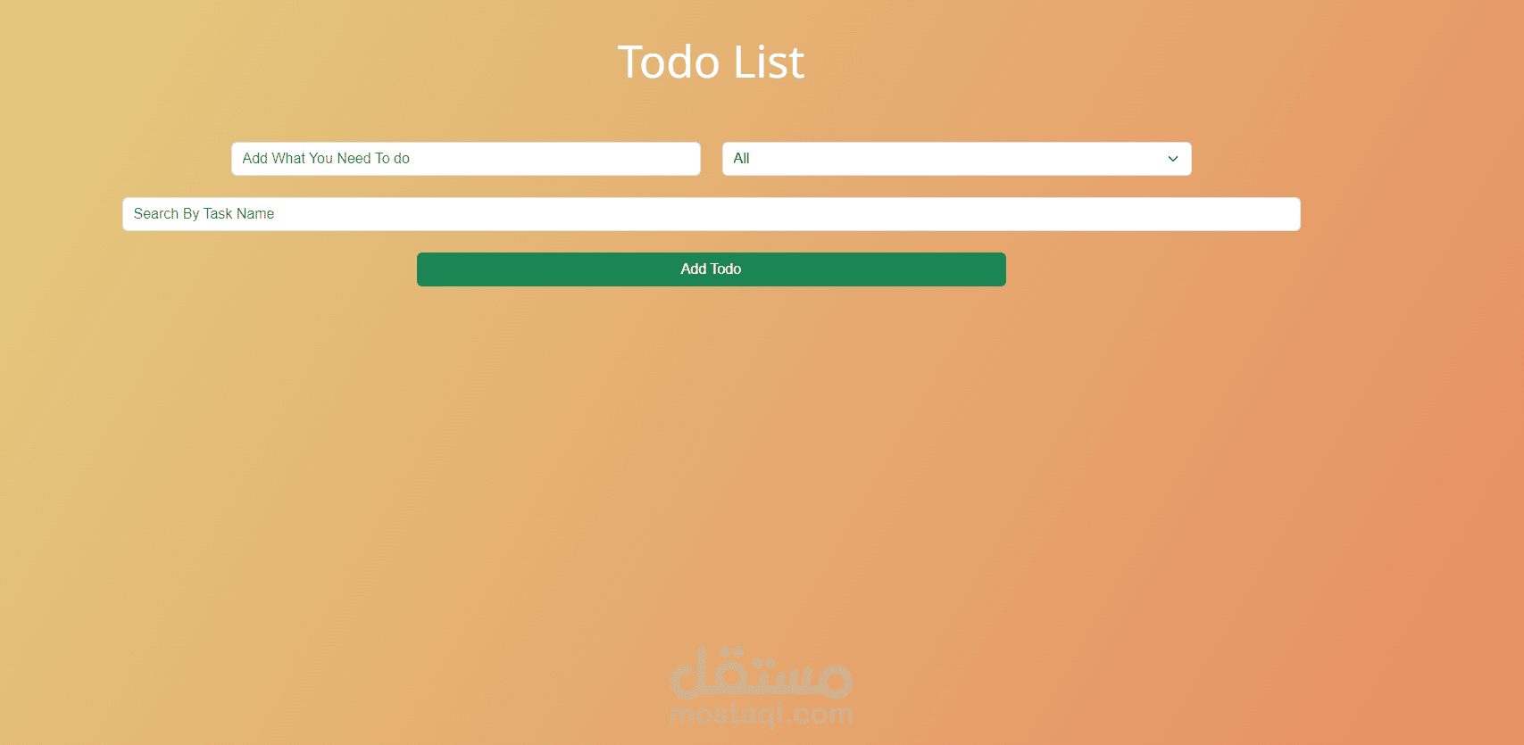 to do list