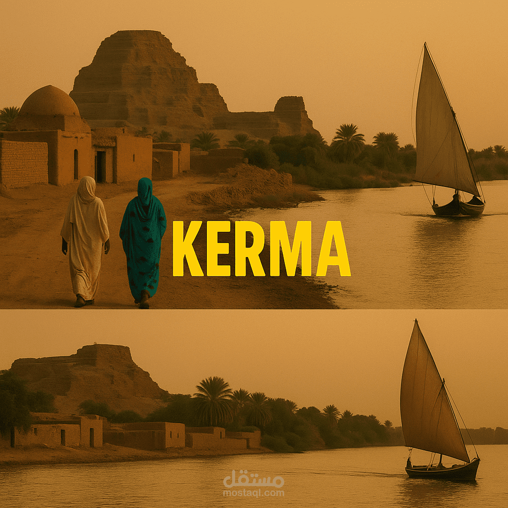 KERMA – مشاهد من ضفاف النيل في الشمال