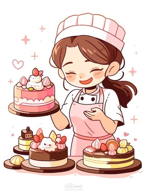 تصميم واجهة موقع لطلبات الكيك – UI/UX Cake Ordering Website – UI/UX Design