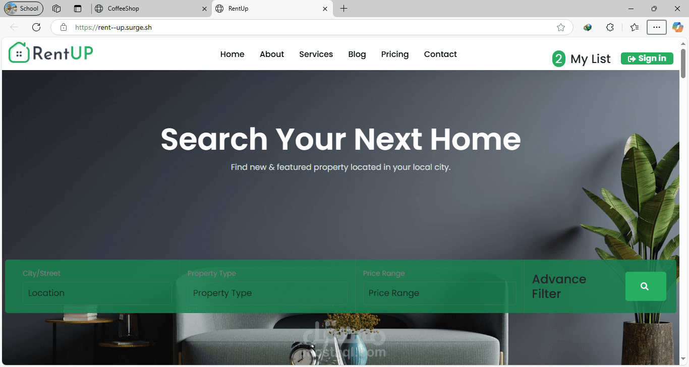 Rent-website