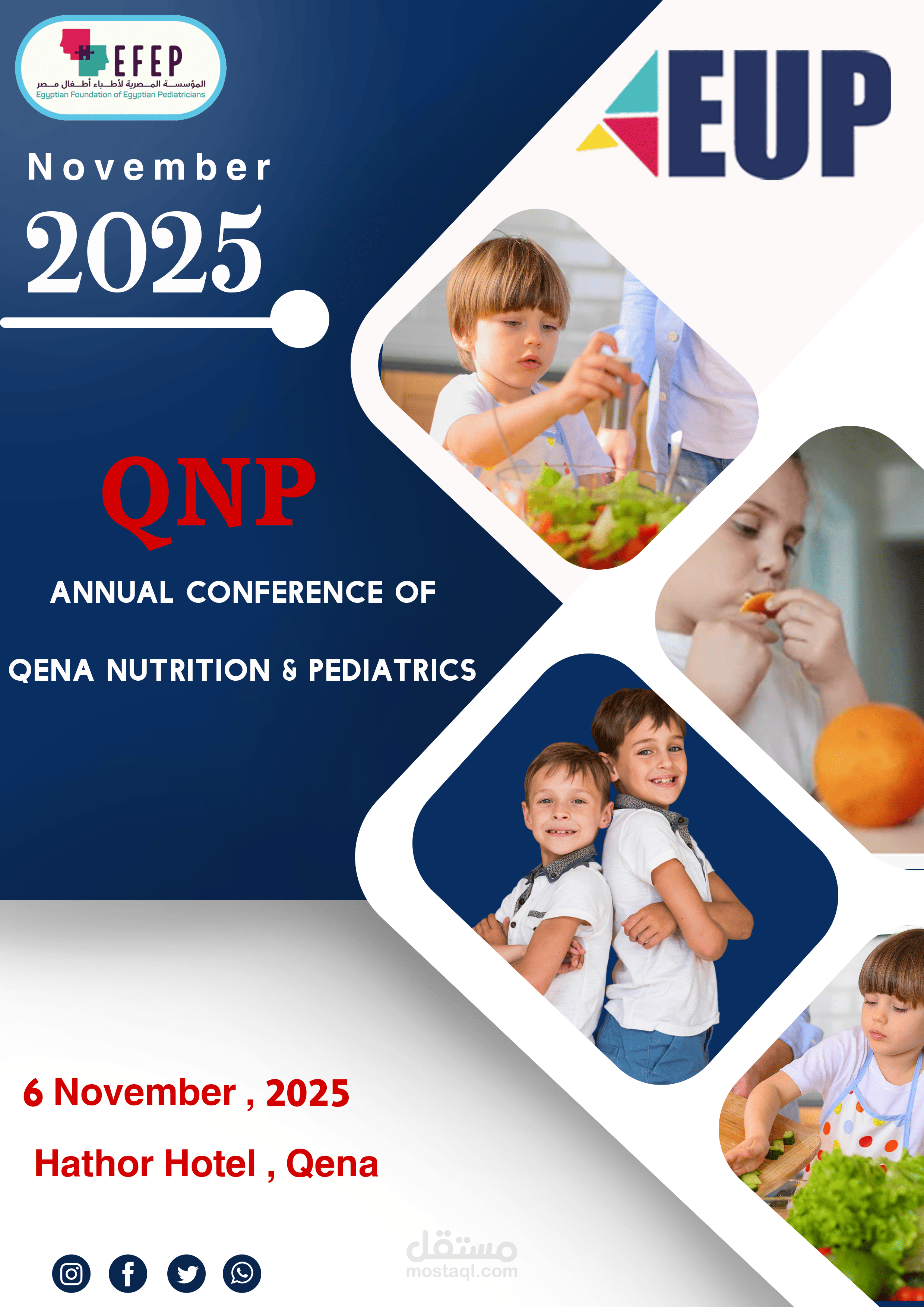 Flayer of QNP ANNUAL CONFERENCE | مستقل