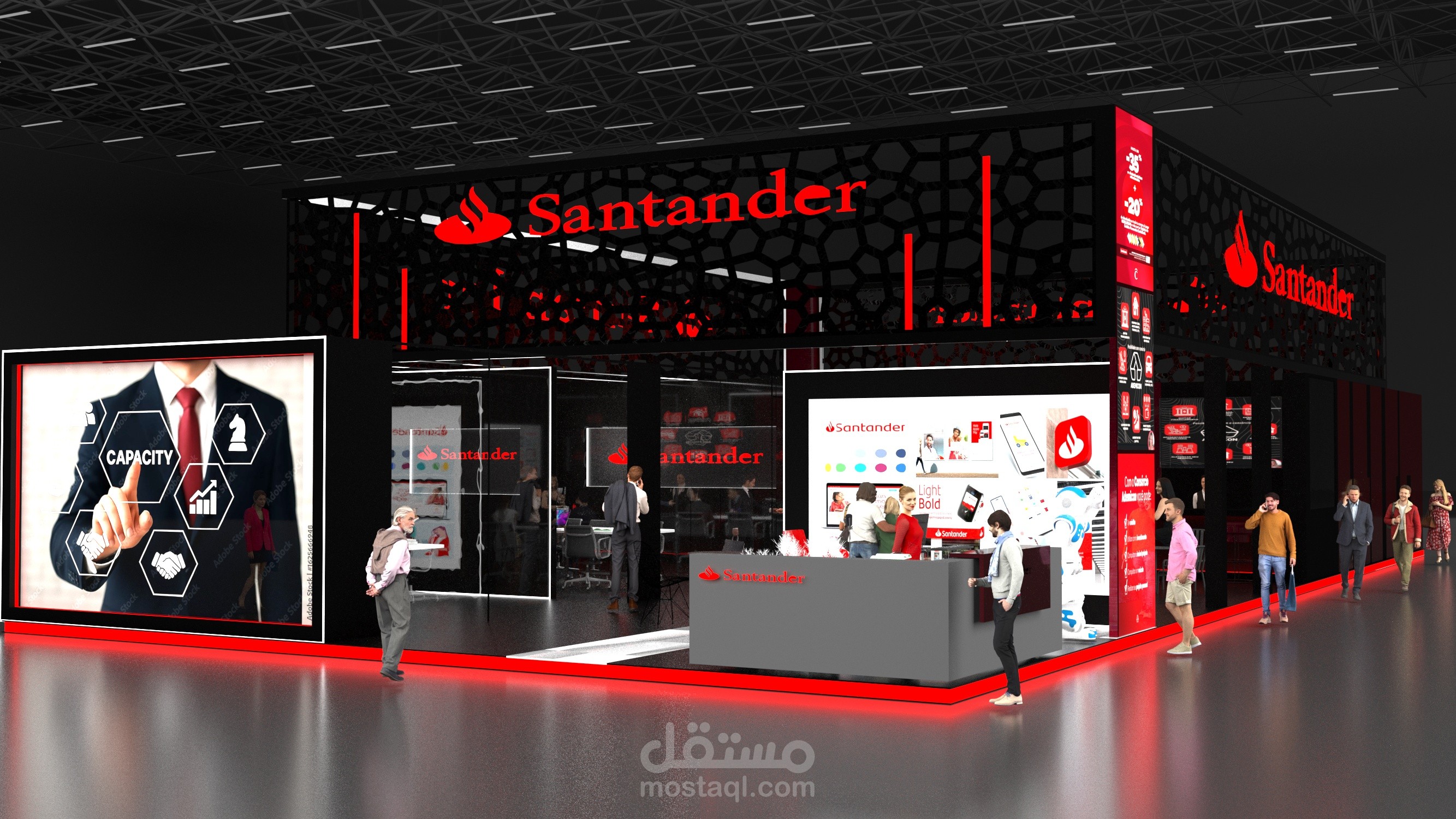 تصميم اجنحة معارض تخدم اهدافك التسويقيه