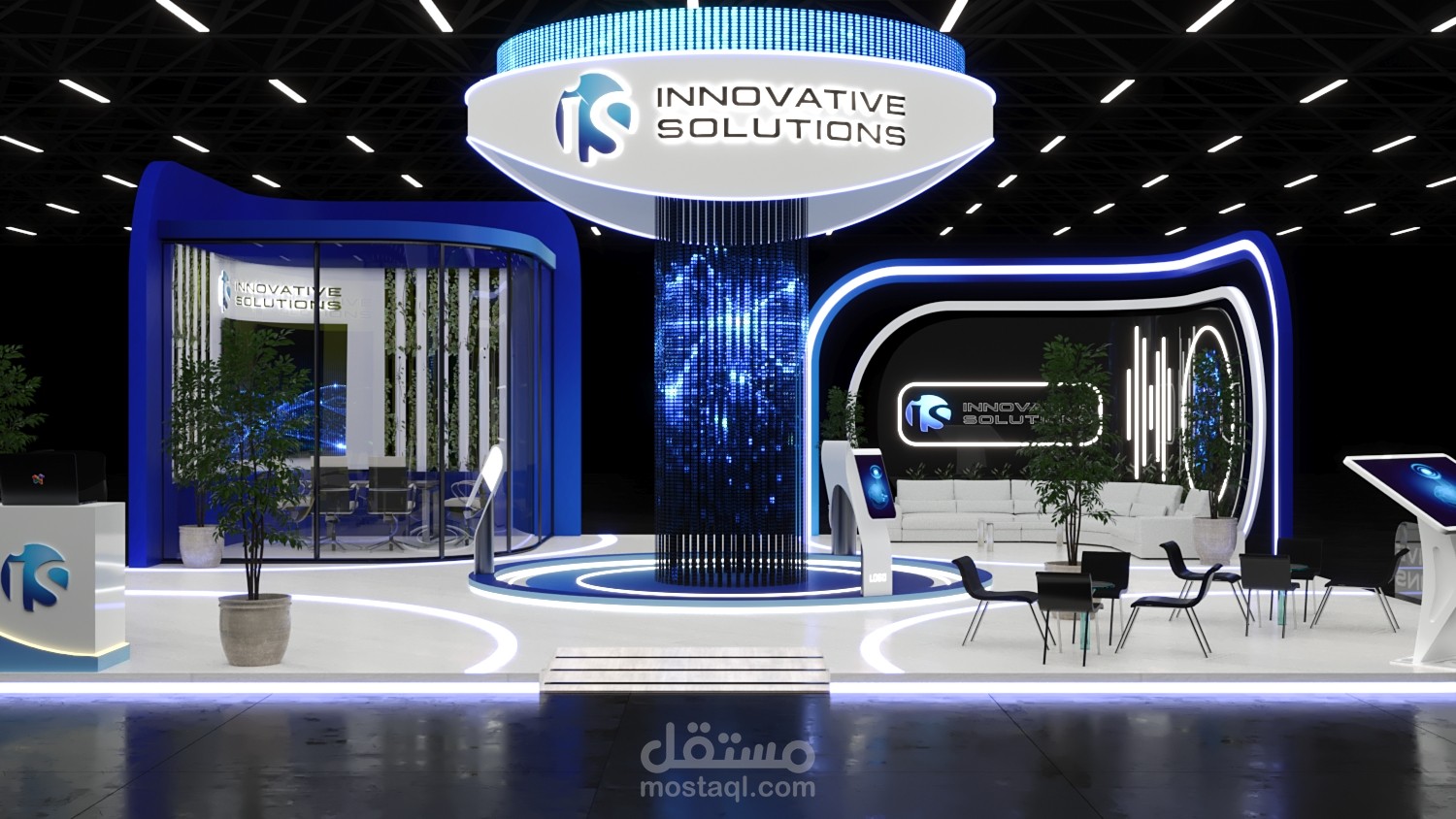تصميمات معارض وفعاليات  تخدم اهدافك التسويقيه وابراز الهويه