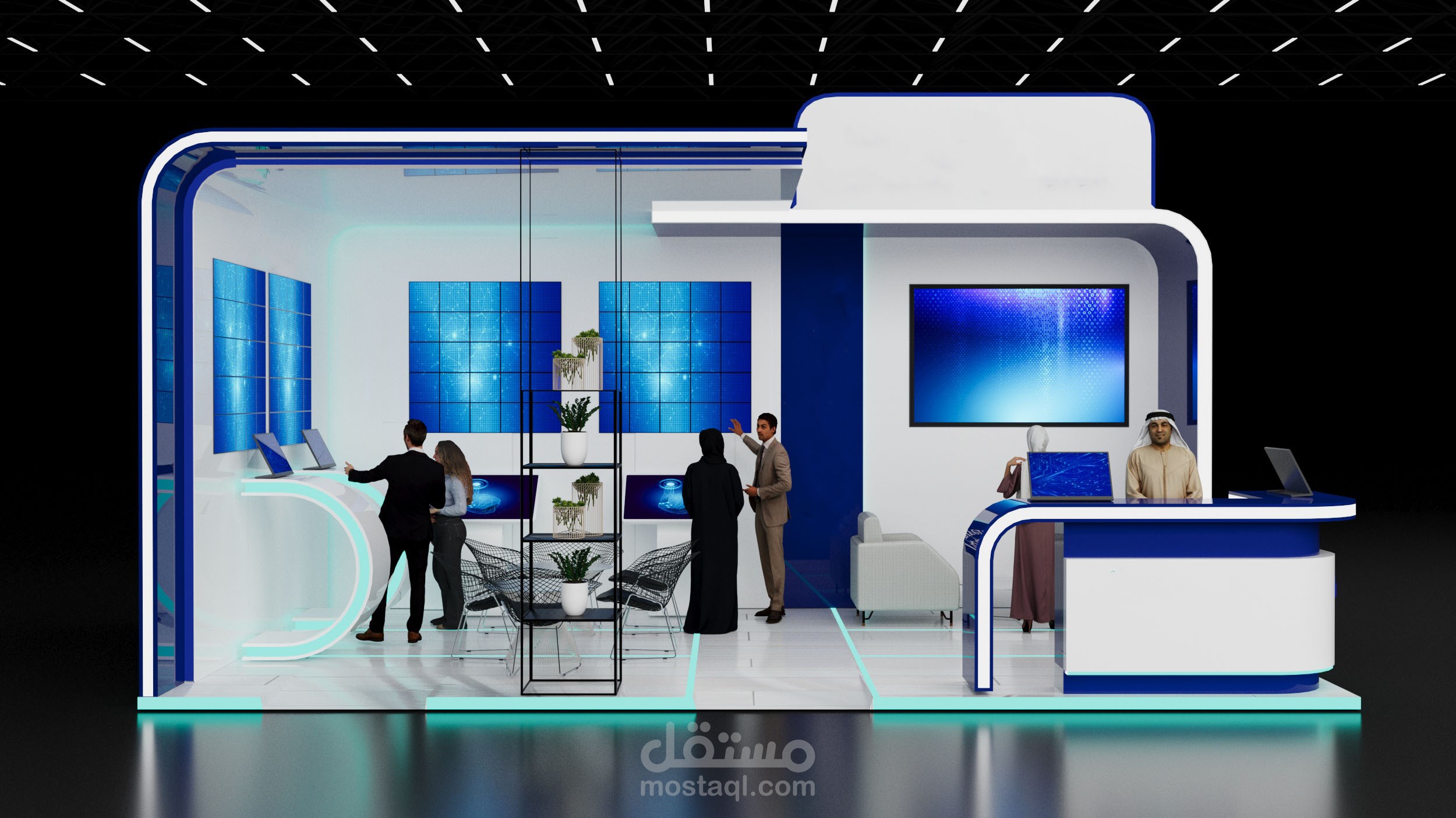 Versatile Exhibition Booth Design